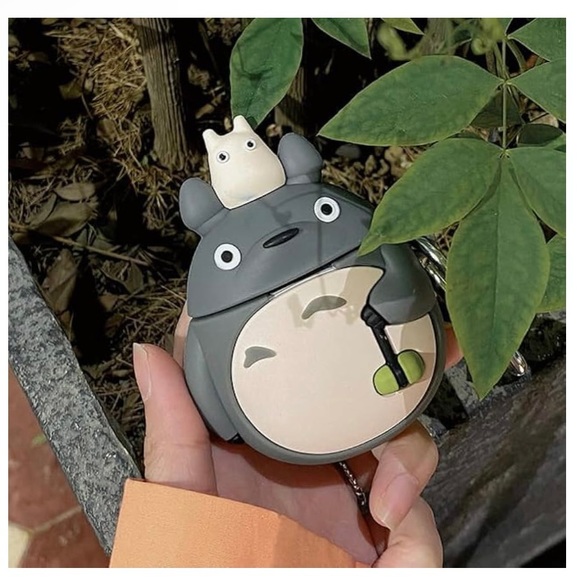 Case Compatible with AirPods 3 with Keychain, Cute Funny Cartoon Design Silicone - Picture 2 of 7